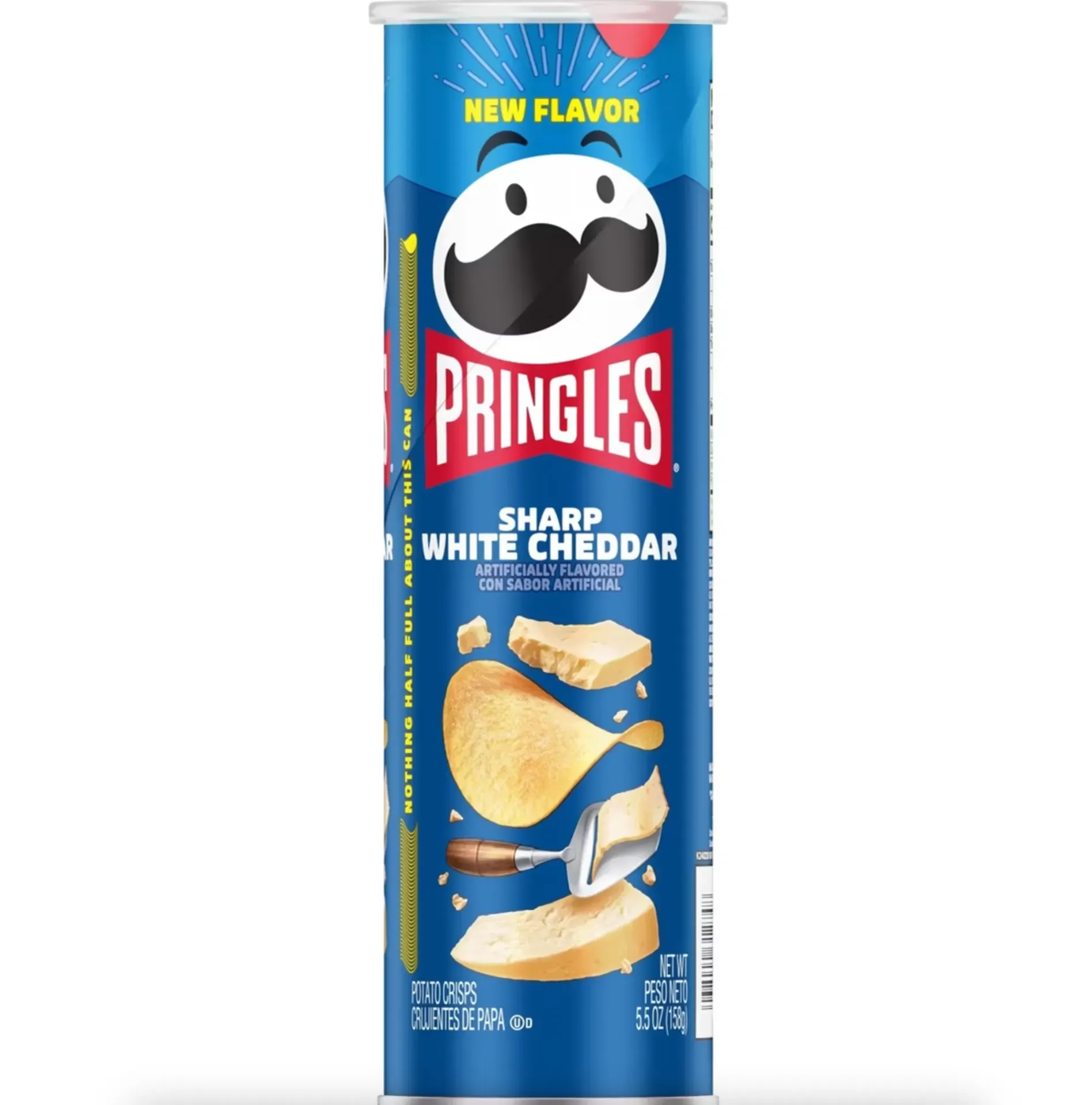 [AR00977] PRINGLES SHARP WHITE CHEDDAR  156 GR