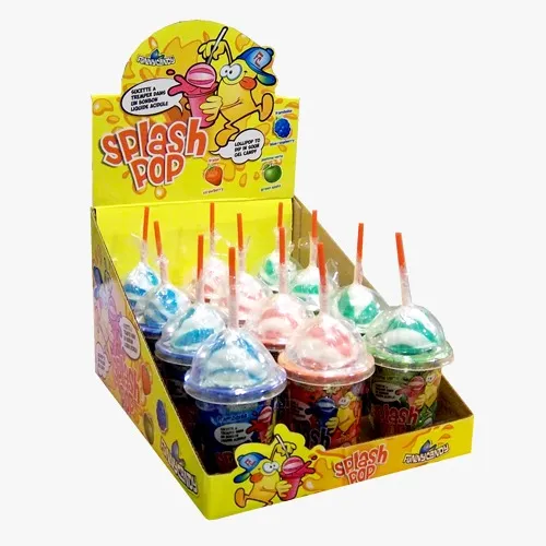 FUNNY CANDY SPLASH POP 72 GR