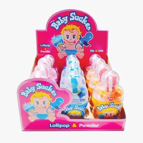 FUNNY CANDY BABY SUCKERS 32 GR