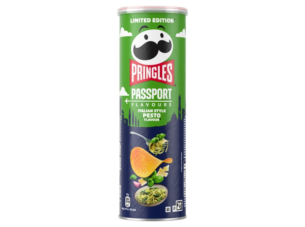 PRINGLES PASSEPORT ITALIANO PESTO 165 GR